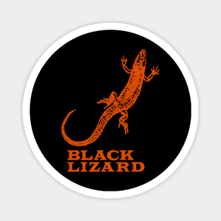 Black Lizard - red Magnet